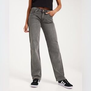 Abrand jeans low rise black wash